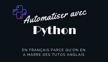 Automatisation avec python